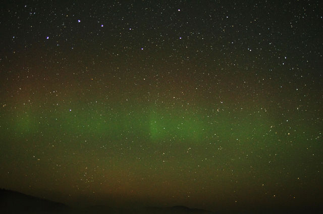 フィンランド イナリ湖で撮影した天体写真